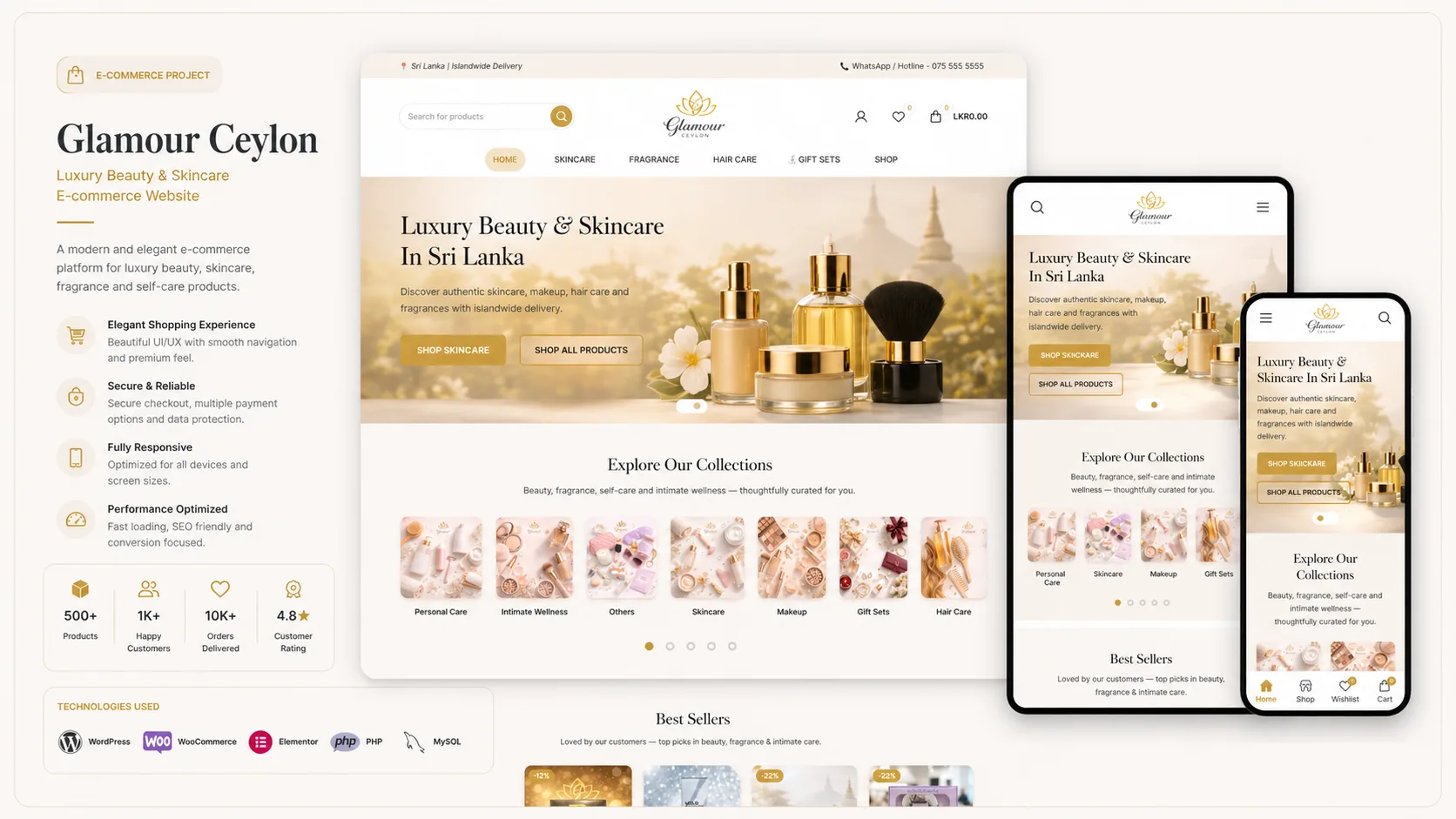 Glamour Ceylon Beauty Store