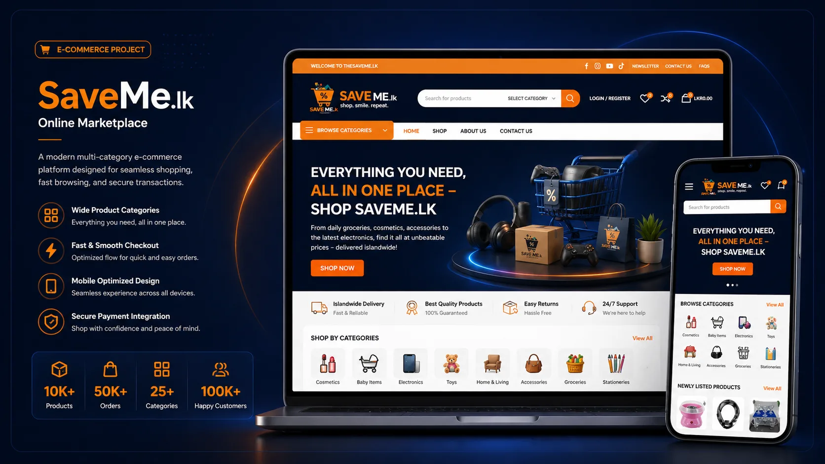 TheSaveMe.lk Online Store